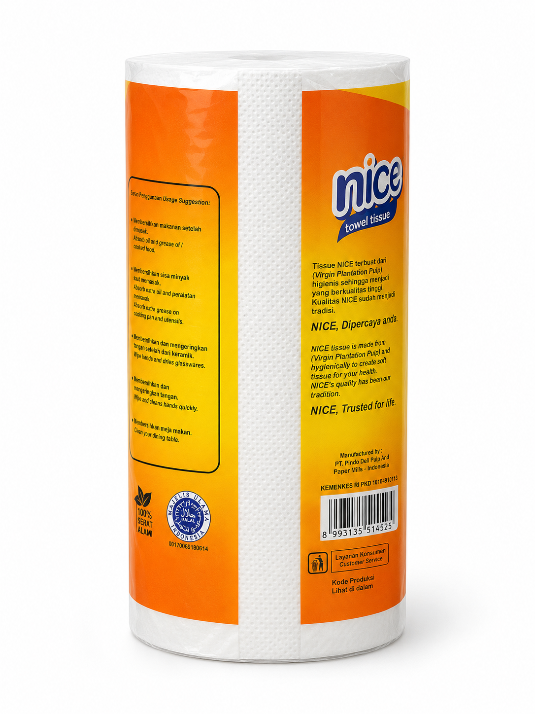 LIVI Nice Towel Tissue Embossed 150 lembar - Gambar 4