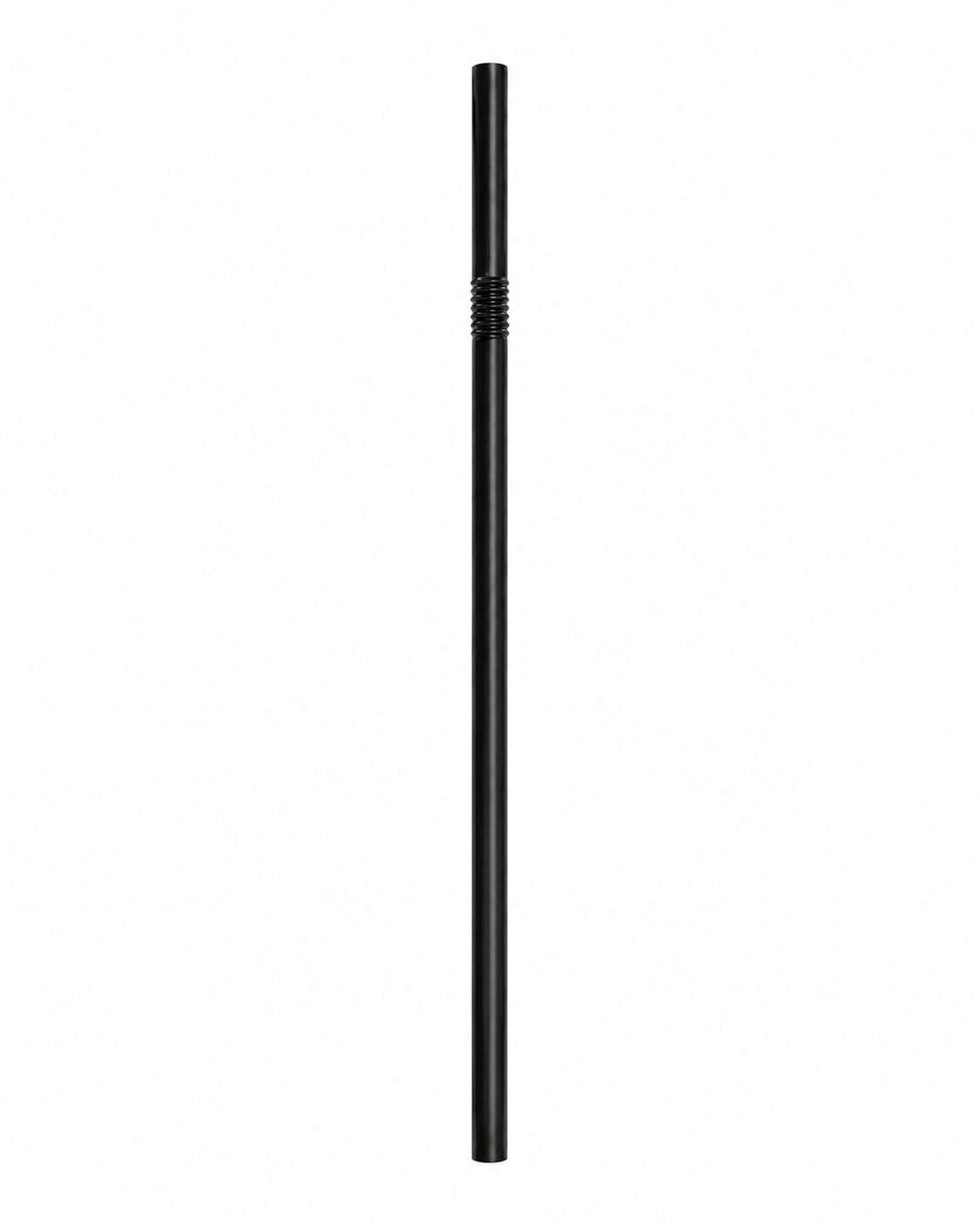 Black Flexible Straws 0,5 cm x 25 cm - Gambar 5