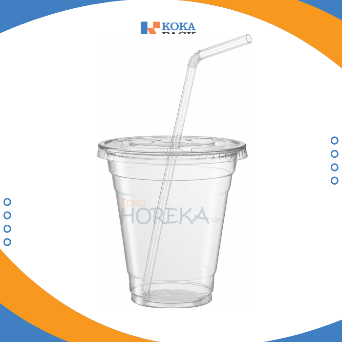 Transparent Flexible Straws 7 mm x 20,5 cm - Gambar 3