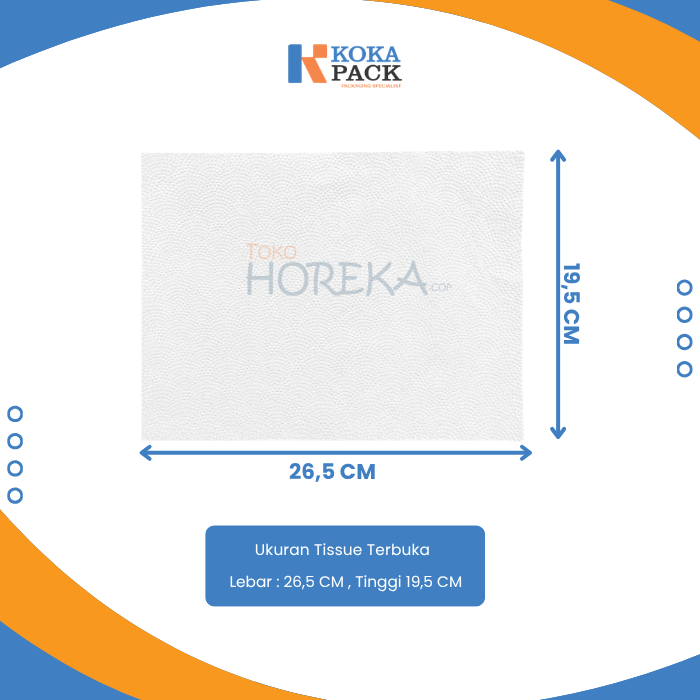 LIVI Nice Towel Tissue Embossed 150 lembar - Gambar 2