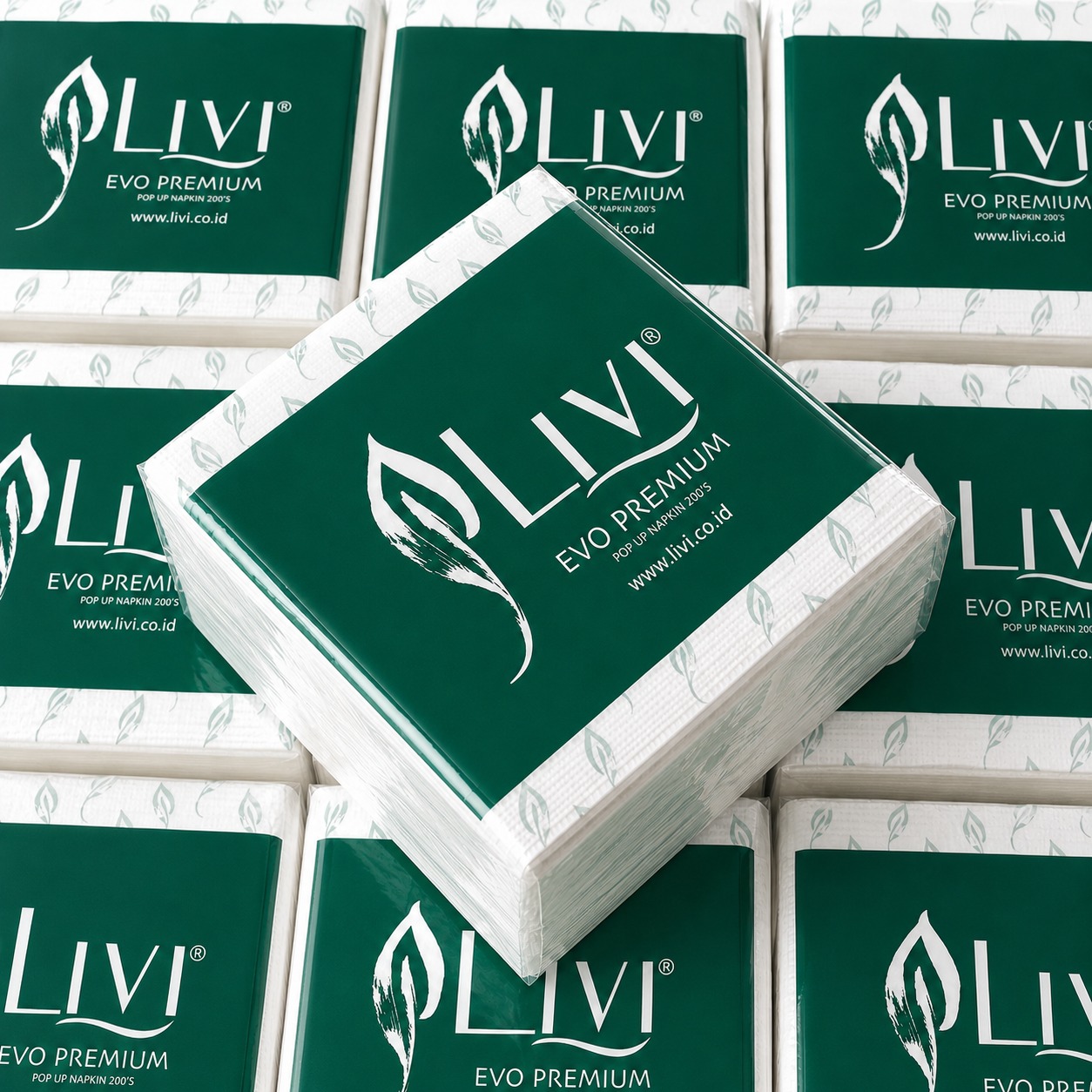 Livi Evo Premium Popup Napkin 200s - Gambar 4