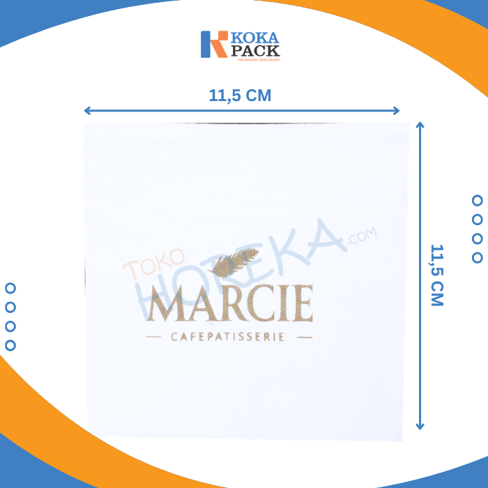 Tissue Cocktail Napkin Marcie