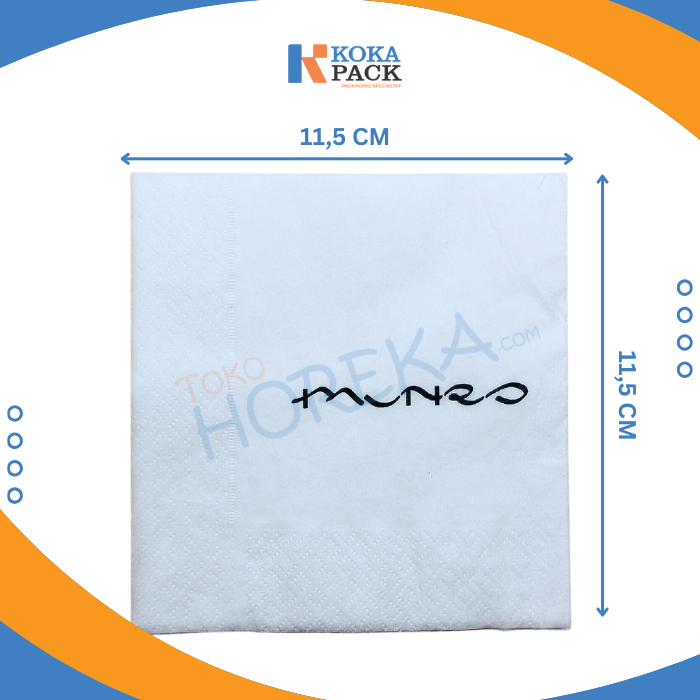Tissue Cocktail Napkin Munro