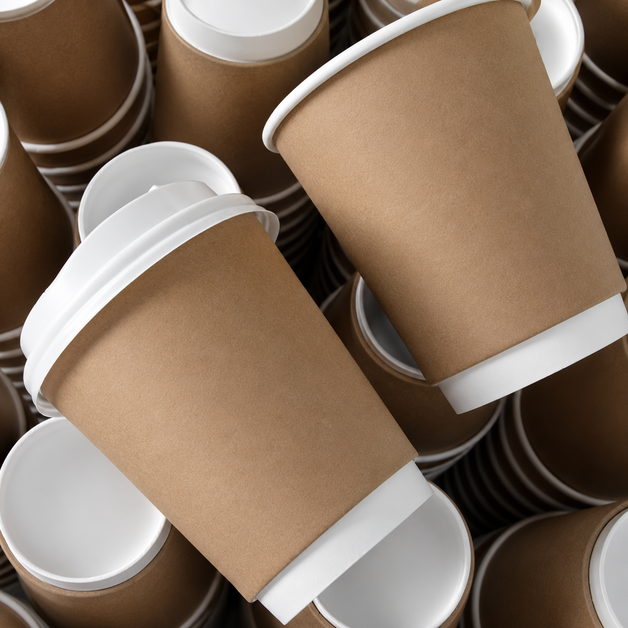 Paper Hot Cup Double Wall 12 Oz Craft - Gambar 2