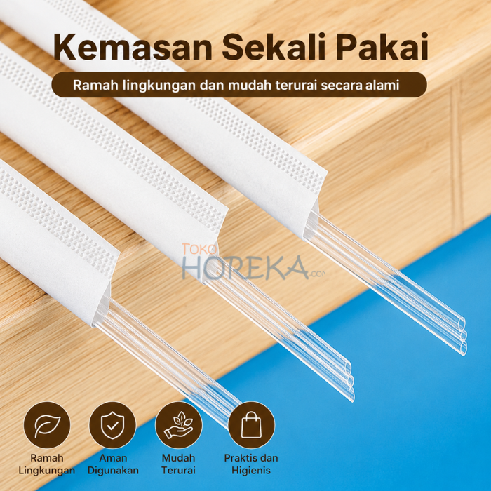 3 hole bar straw 150mm x 5 mm - Gambar 4